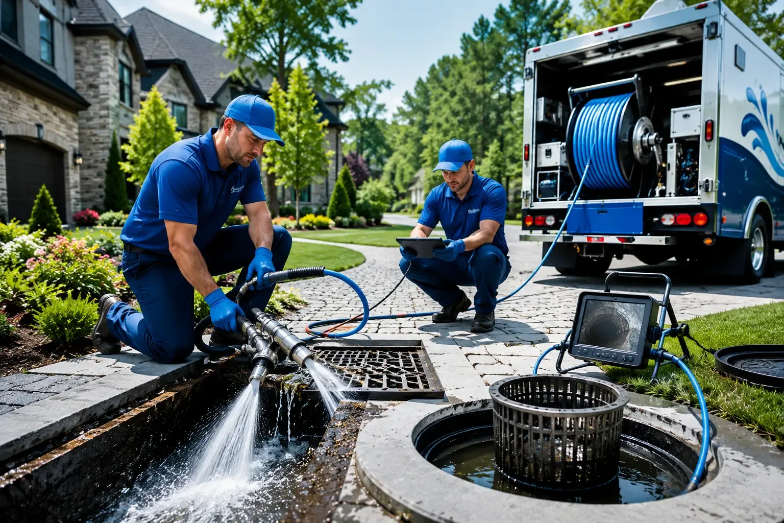 Local outdoor drain cleaning professionals in Chippewa Lake, MI