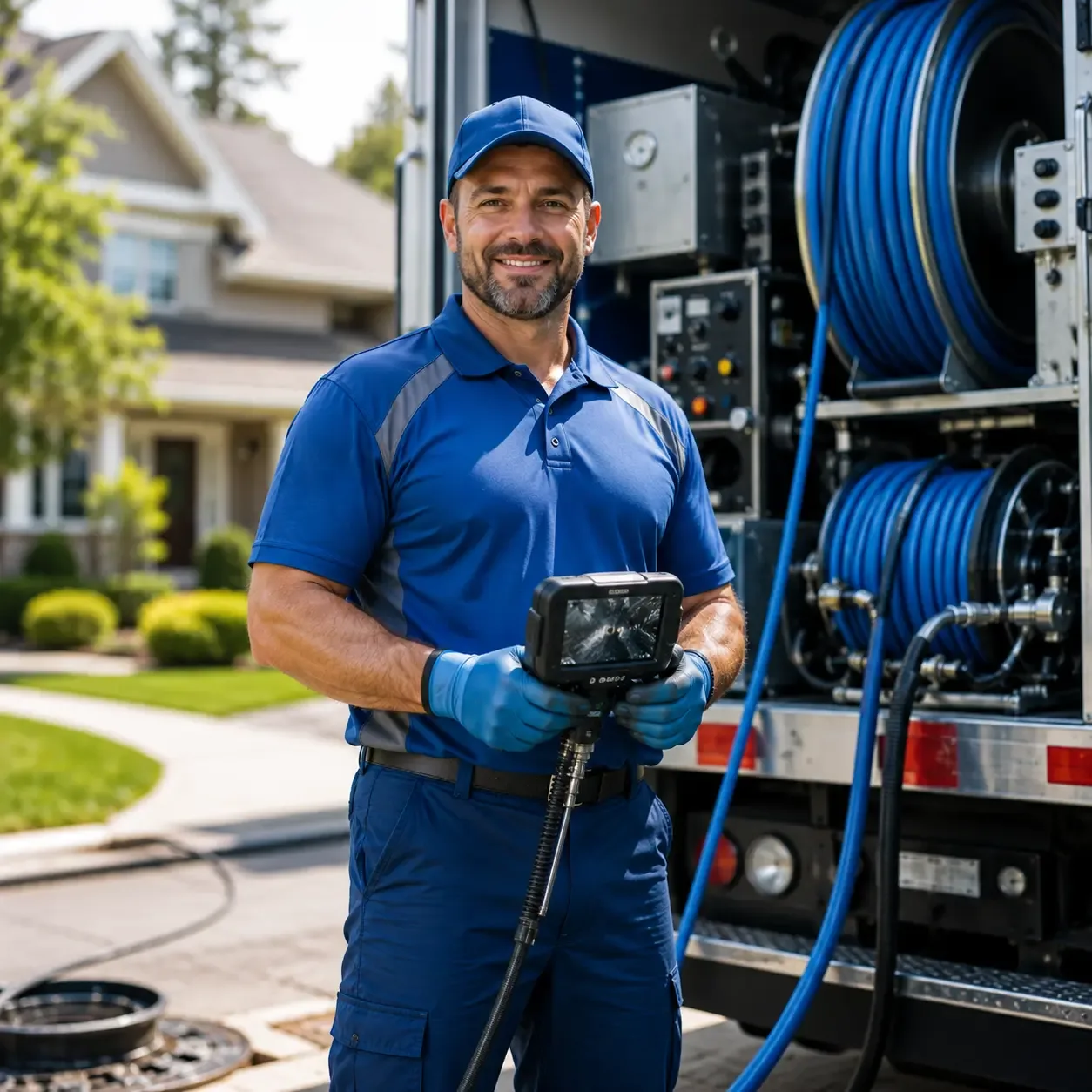 Local outdoor drain cleaning specialists in Chippewa Lake, MI
